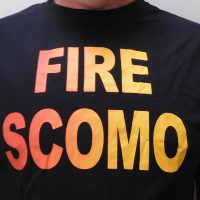 fire scomo t-shirt